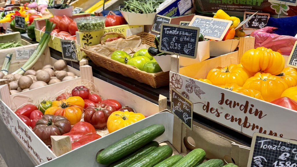 healthy grocery shopping